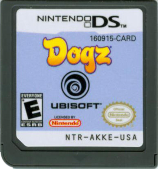 Dogz cartridge art for Nintendo DS (DS) video game