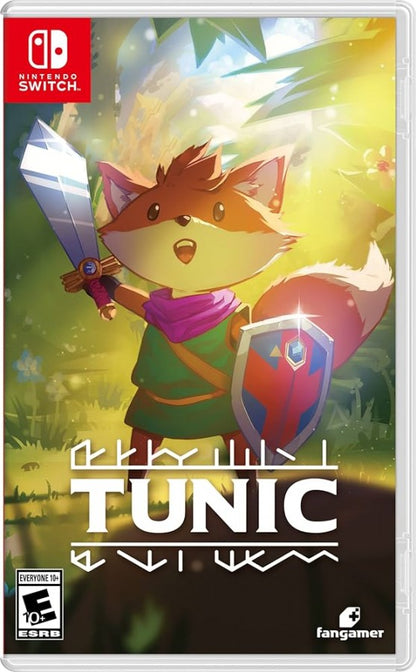 Tunic Deluxe cover art for Nintendo Switch action adventure game