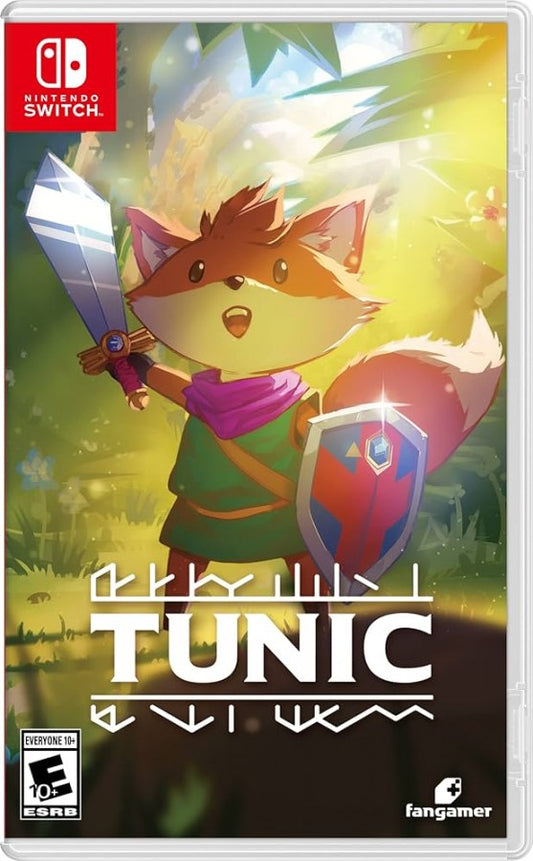 Tunic Deluxe cover art for Nintendo Switch action adventure game