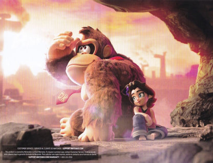 Donkey Kong Bananza – Nintendo Switch 2 (NS2) insert art for video game for NS2 