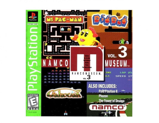 Namco Museum: Volume 3 [Greatest Hits] – PlayStation 1 (PS1)