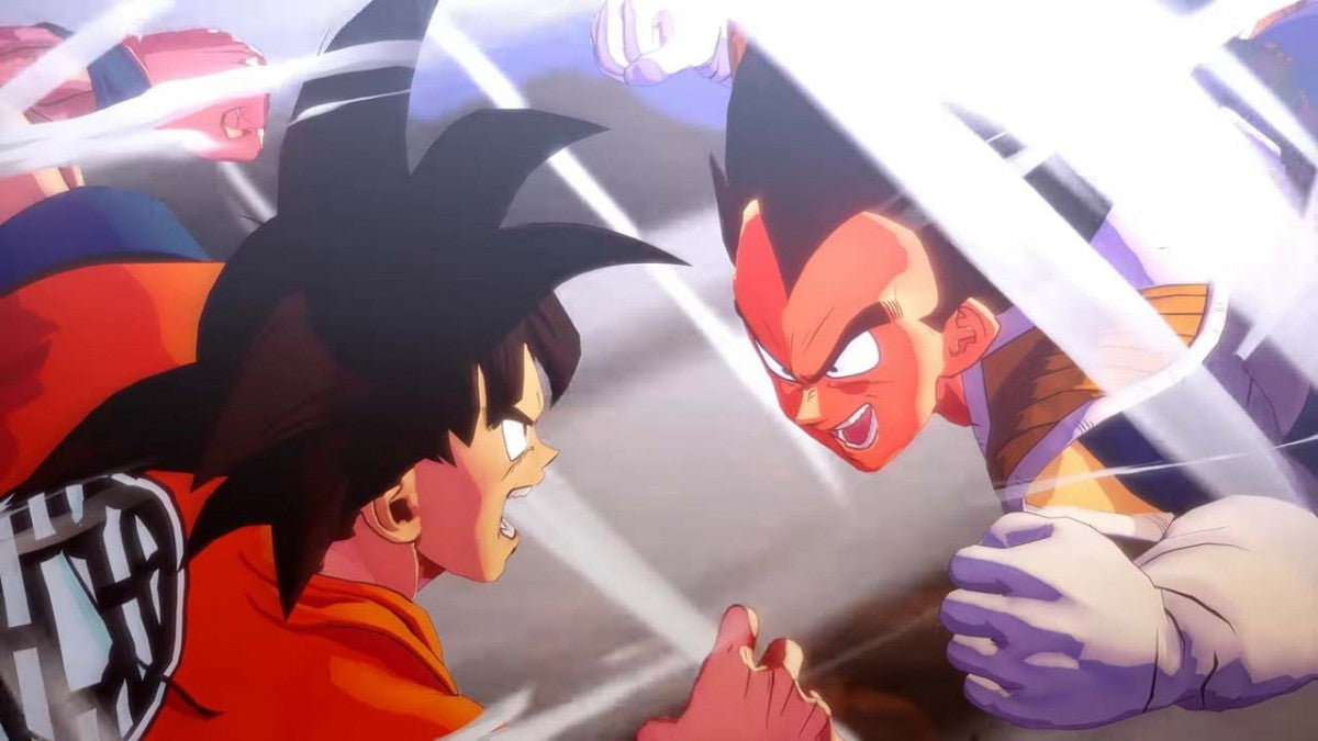 Dragon Ball Z Kakarot plus A New Power Awakens Set gameplay image for Nintendo Switch NS video game