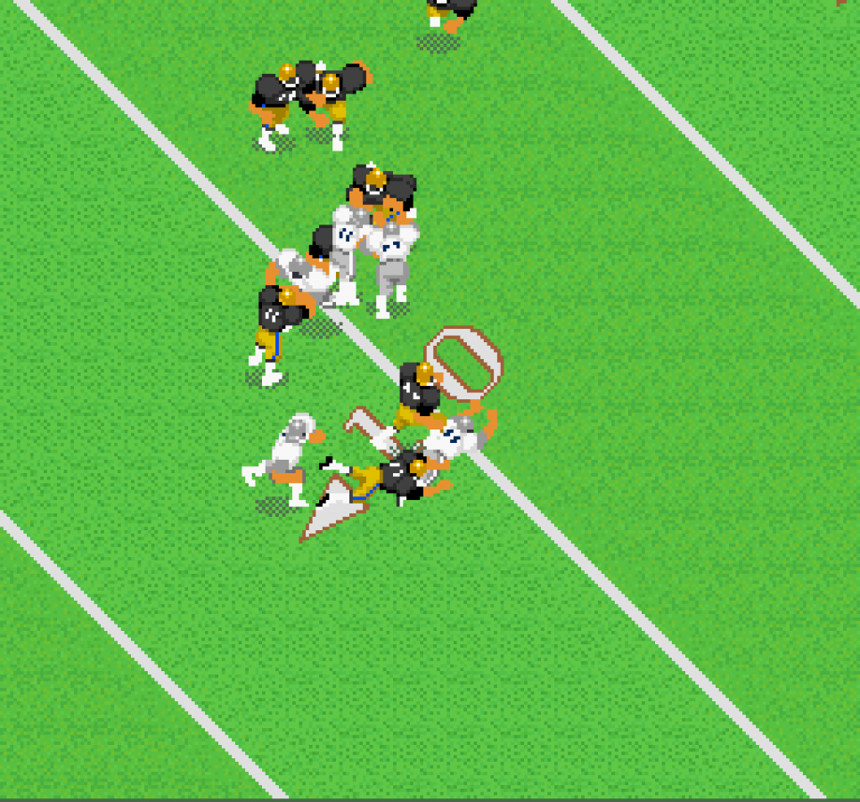 Super Play Action Football gameplay image for Super Nintendo Entertainment System SNES retro video game