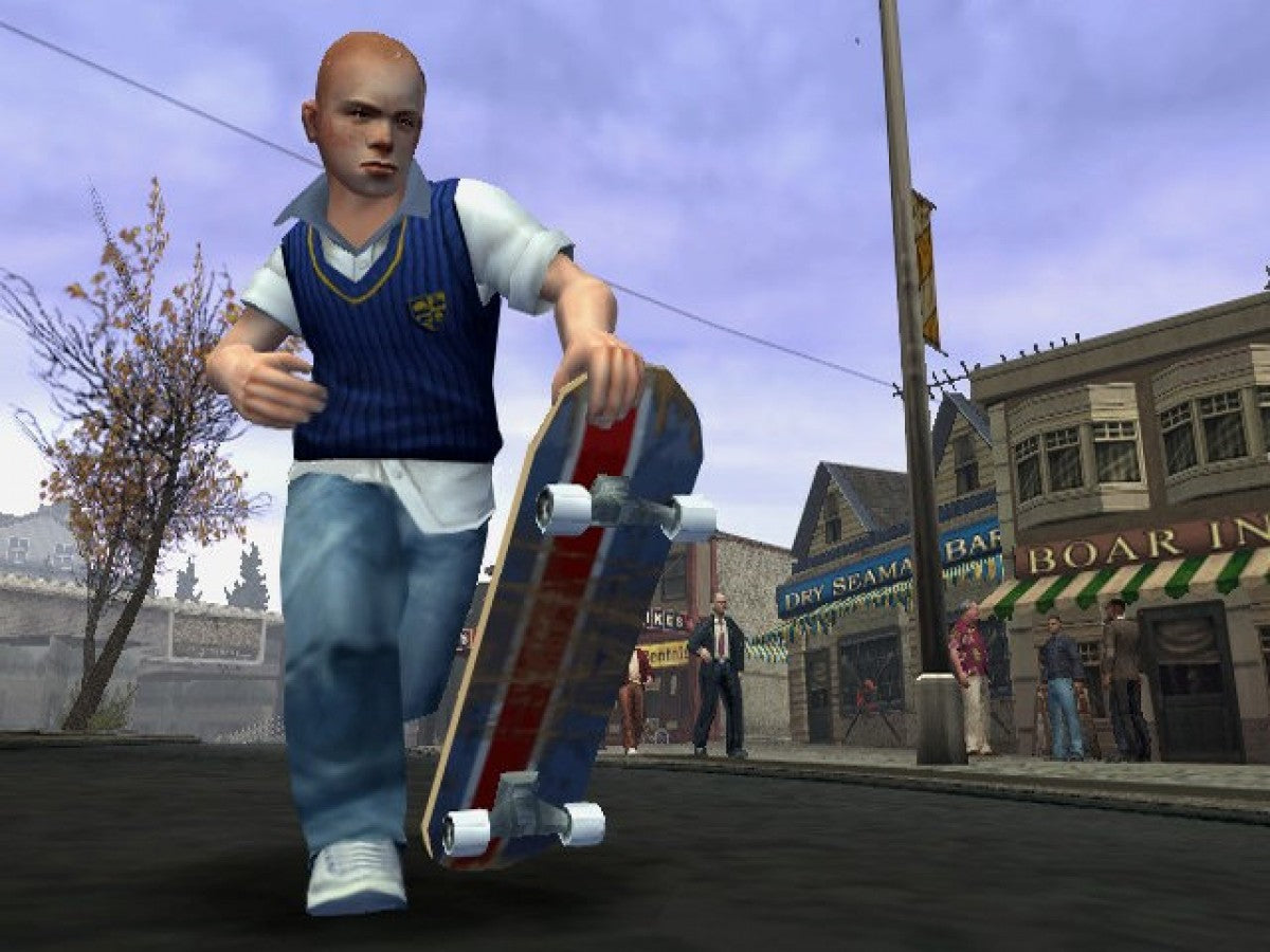 Bully for PlayStation 2 with open-world school life and adventure gameplay theme gameplay
