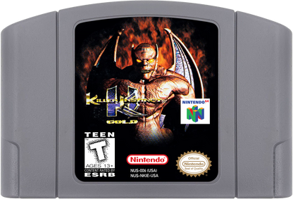 Killer Instinct Gold cartridge for Nintendo 64 (N64) video game