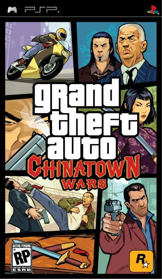 Grand Theft Auto: Chinatown Wars cover art for PlayStation Portable (PSP) video game