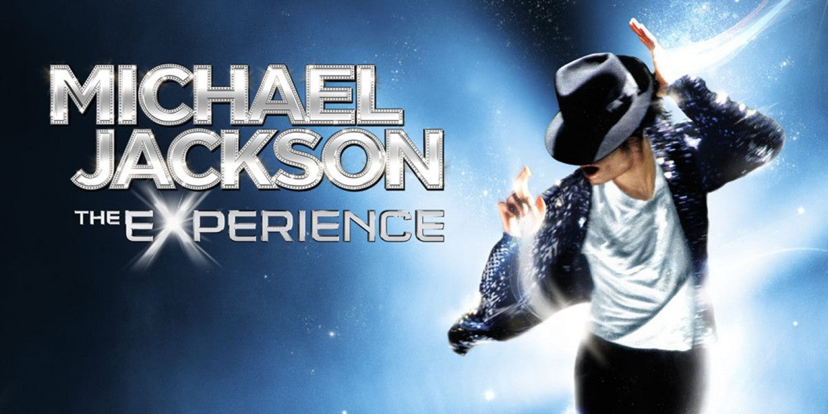 Michael Jackson: The Experience title screen for Nintendo Wii (Wii) video game