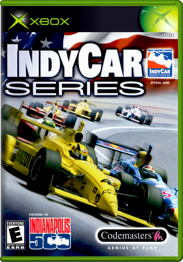 IndyCar Series – Xbox (XBOX) Front Cover Art Video Game 