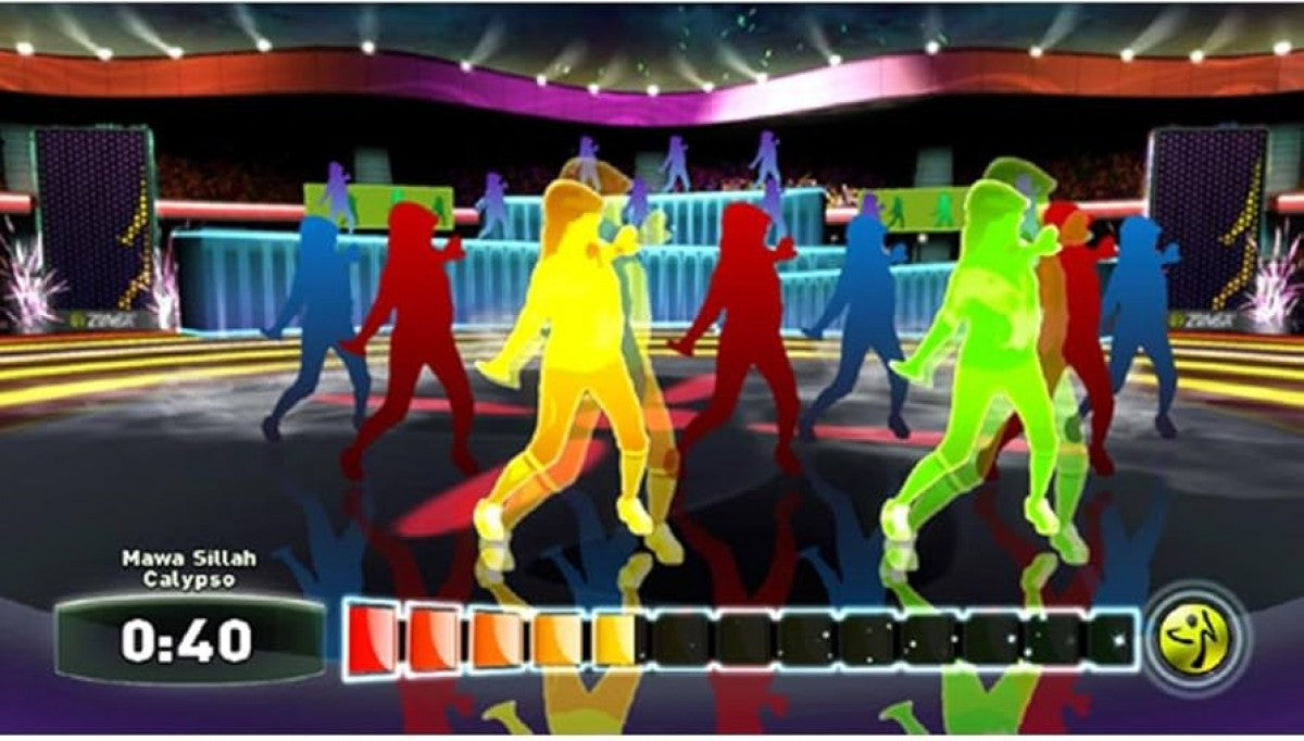 Zumba Fitness: Join the Party PS3 dance fitness video game gameplay