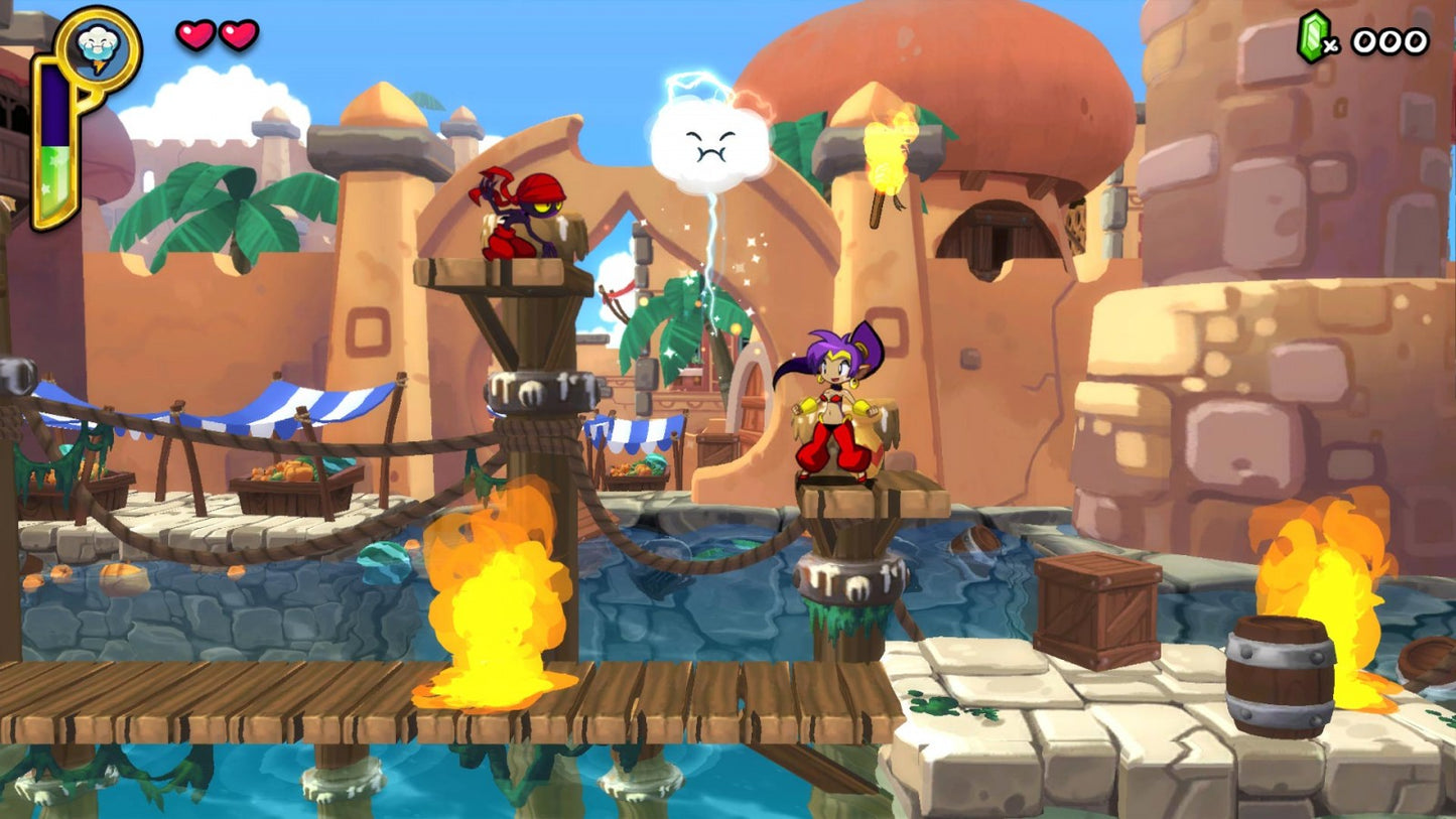 Shantae Half-Genie Hero [Risky Beats Edition] gameplay for Nintendo Wii U (WiiU) video game