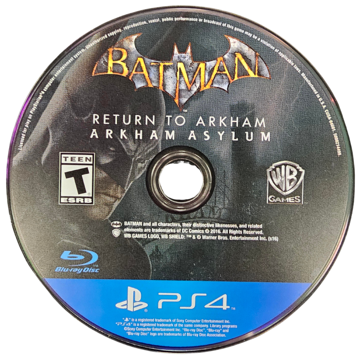 Batman Return to Arkham PlayStation 4 PS4 for action adventure video game fans featuring Batman Arkham Asylum and Batman Arkham City remastered gameplay Gotham City exploration stealth combat detective investigations iconic villains gadget abilities challenging missions and immersive DC Comics superhero action collectible gaming appeal game disc