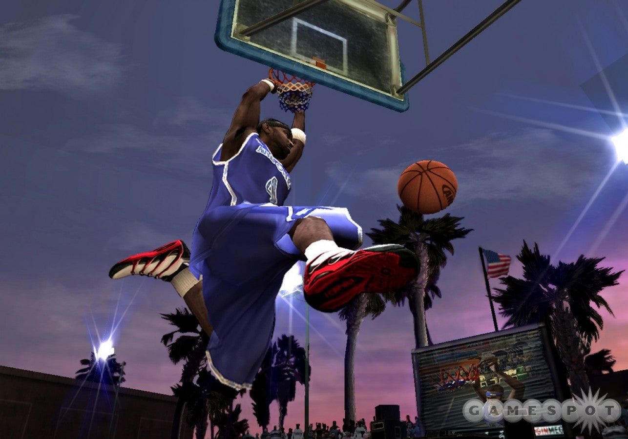 AND 1 Streetball PS2 sports basketball video game gameplay