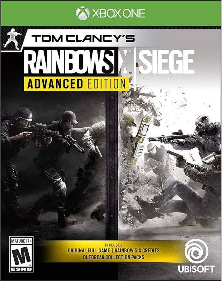 Tom Clancy's Rainbow Six: Siege [Advanced Edition] – Xbox One (XONE) cover art for tactical first-person shooter video game