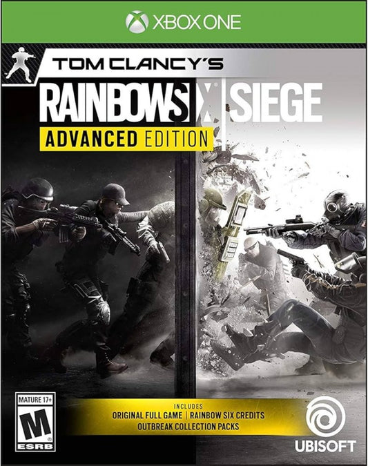 Tom Clancy's Rainbow Six: Siege [Advanced Edition] – Xbox One (XONE) cover art for tactical first-person shooter video game