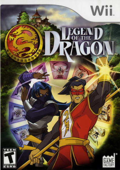 Legend of the Dragon cover art for Nintendo Wii (Wii) video game