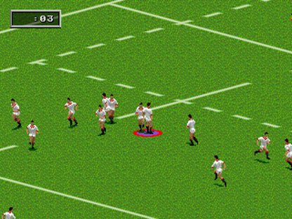 Rugby World Cup 95 gameplay for Sega Genesis (GEN) video game