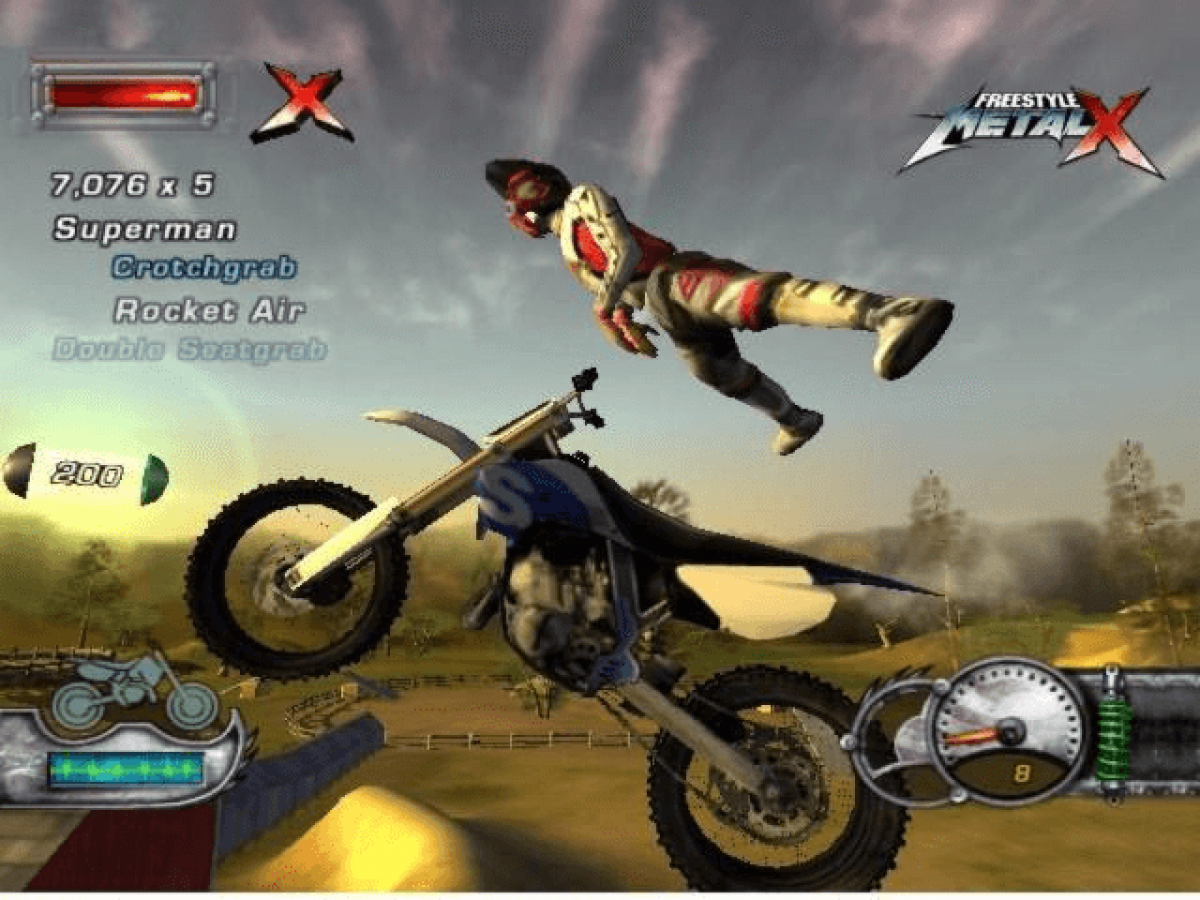 Freestyle Metal X gameplay for Xbox (XBOX) video game