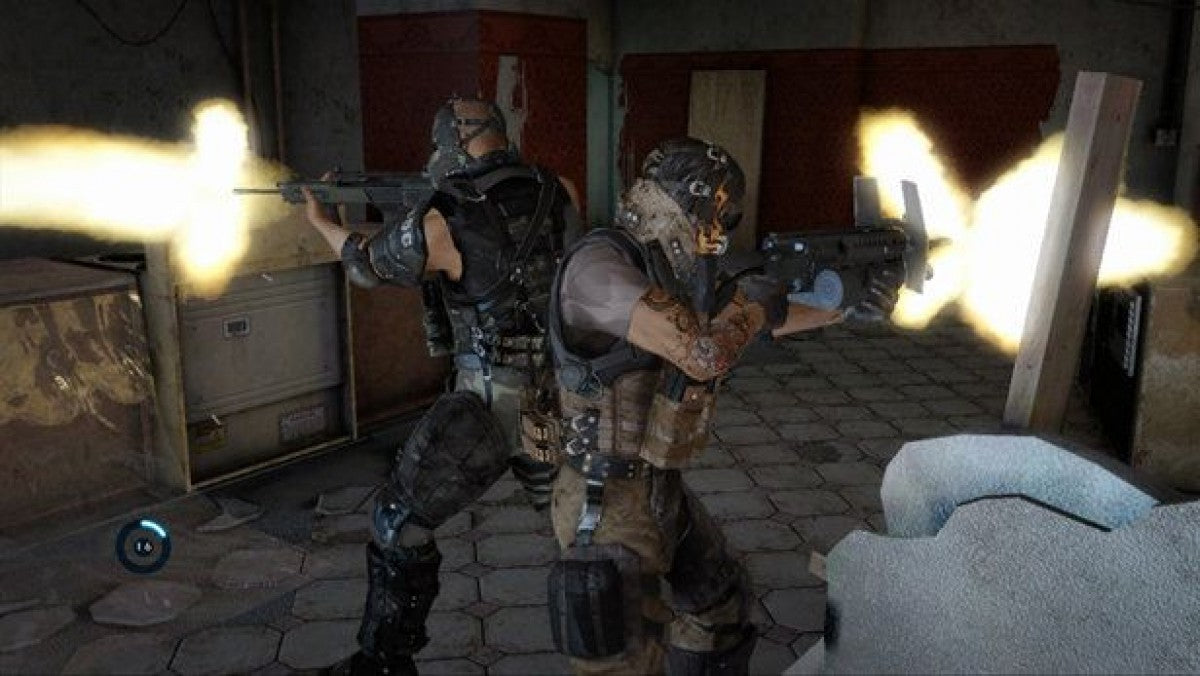 Army of Two Xbox 360 co-op third-person shooter with tactical teamwork and intense combat missions gameplay