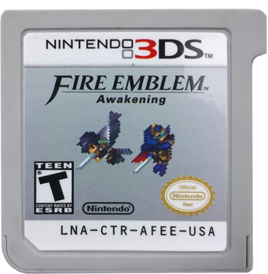 Fire Emblem: Awakening cartridge for Nintendo 3DS (3DS) tactical role-playing video game