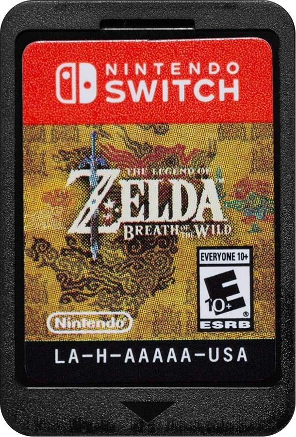 The Legend of Zelda Breath of the Wild Special Edition Nintendo Switch NS for action adventure video game fans featuring expansive open world exploration puzzle solving epic fantasy quests weapon crafting shrine challenges iconic Link adventure beautiful landscapes special edition content collectible gaming appeal cartidge 