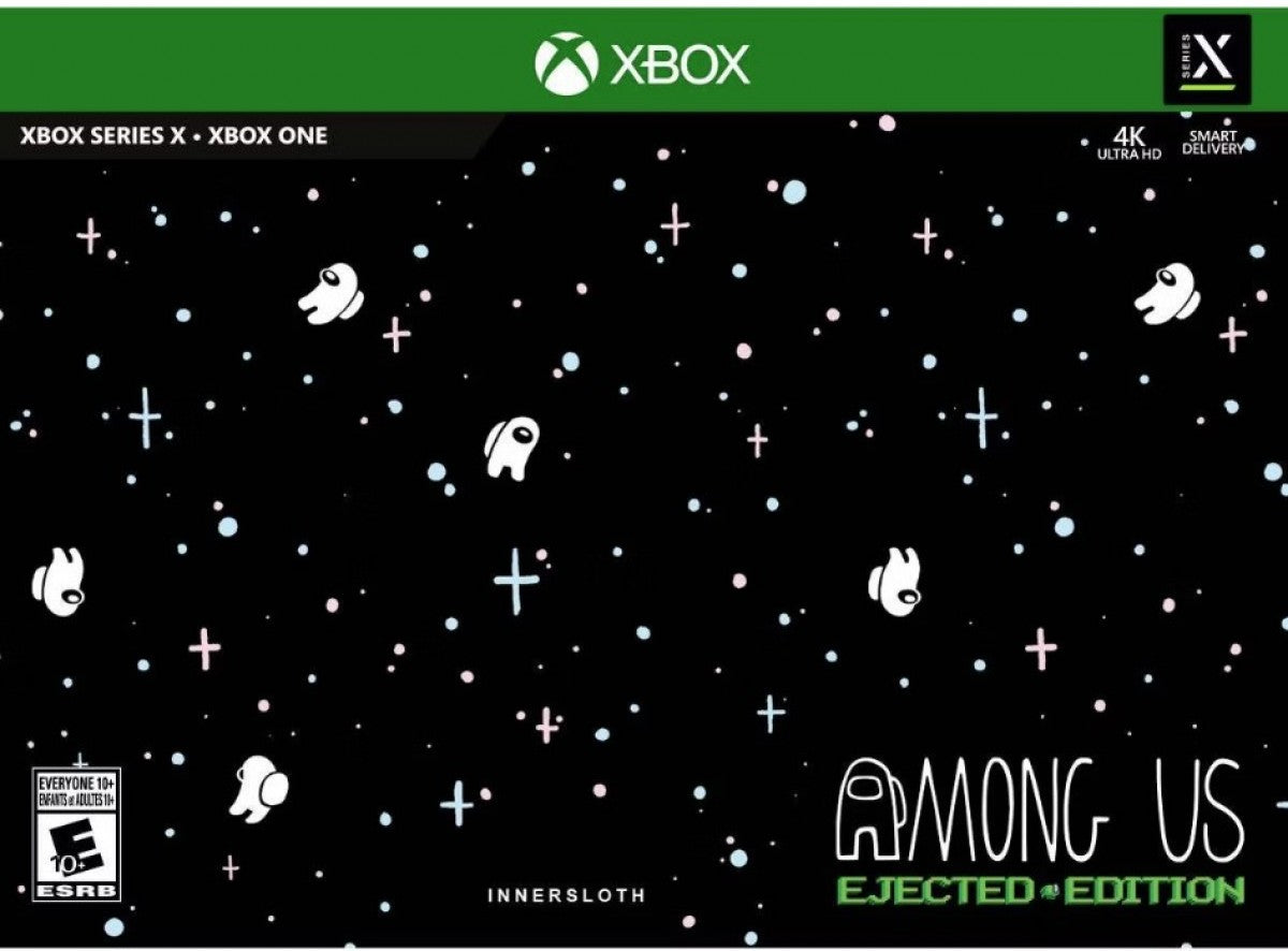 Among Us [Ejected Edition] cover art for Xbox One (XONE) multiplayer social deduction video game