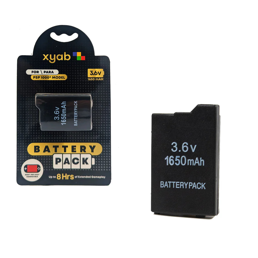 Super Capacity Rechargeable Battery Pack for Sony PSP 1000 Model high-capacity replacement battery power accessory for PlayStation Portable handheld gaming console