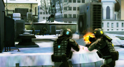 Tom Clancy’s Ghost Recon gameplay for Nintendo Wii (Wii) featuring tactical squad‑based combat, motion‑controlled shooting, and missions set in modern military operations.