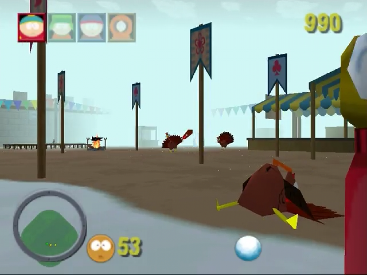 South Park gameplay for Nintendo 64 (N64) video game