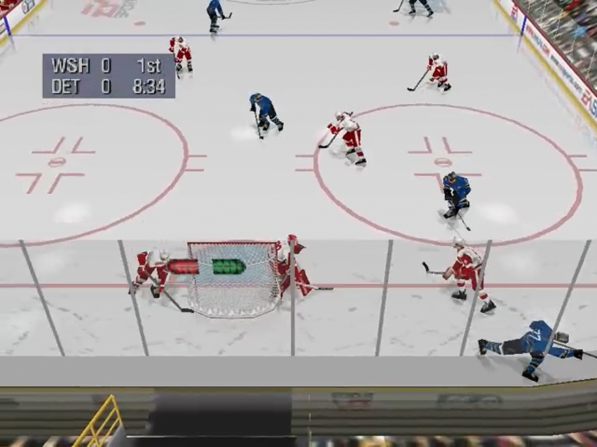 NHL 99 gameplay for Nintendo 64 N64 video game