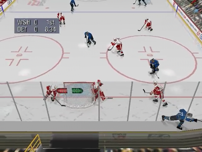 NHL 99 gameplay for Nintendo 64 N64 video game