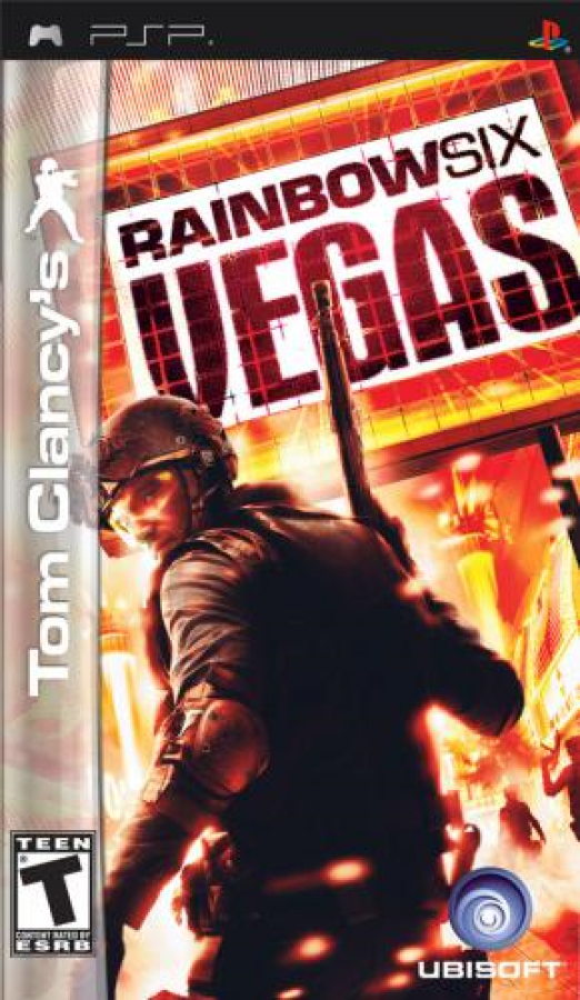 Tom Clancy's Rainbow Six: Vegas cover art for PlayStation Portable (PSP) video game