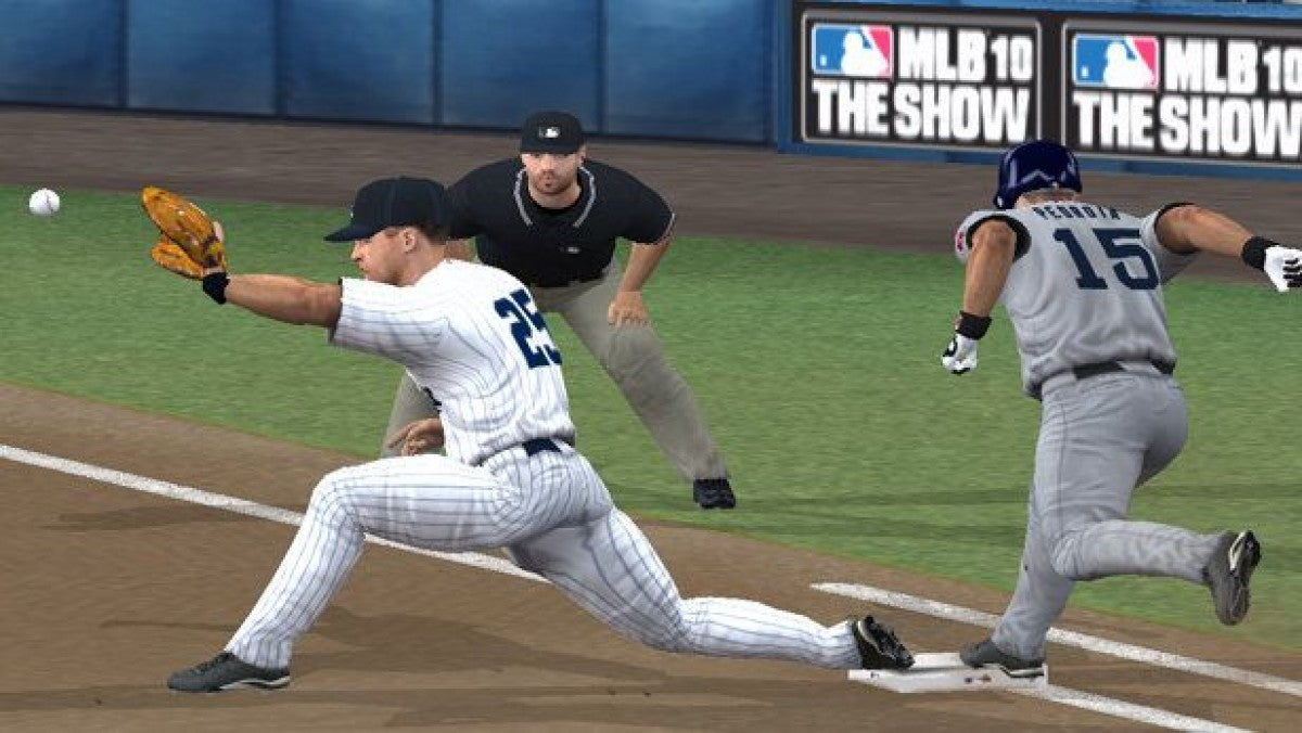 MLB 10 The Show retro PlayStation 3 video game featuring realistic baseball gameplay, MLB sports simulation, multiplayer competition and classic PS3 entertainment - gameplay