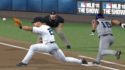 MLB 10 The Show retro PlayStation 3 video game featuring realistic baseball gameplay, MLB sports simulation, multiplayer competition and classic PS3 entertainment - gameplay