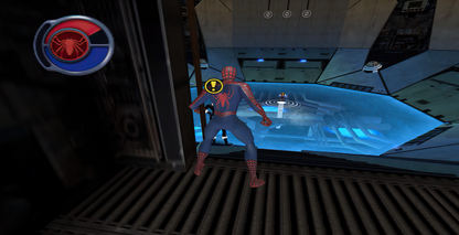 Spider Man 2 PS2 PlayStation 2 open world action adventure superhero game web swinging combat New York City exploration retro video game gameplay