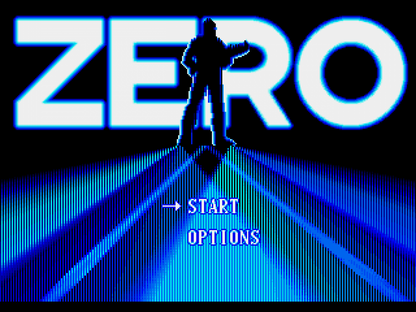 Zero Tolerance Sega Genesis retro video game first person shooter title screen (1994)