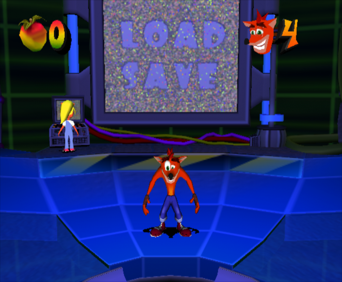 Crash Bandicoot The Wrath of Cortex for GameCube, gameplay for a 3D platformer video game with action-adventure gameplay, character-based levels, collectible challenges, and classic mascot platforming