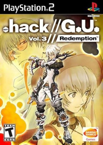 .hack//G.U. Redemption PS2 action role-playing video game cover art.