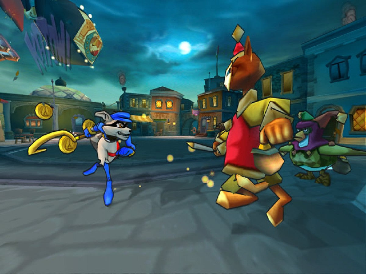 Sly 3: Honor Among Thieves – PlayStation 2 (PS2) video game gameplay, action-adventure platformer.