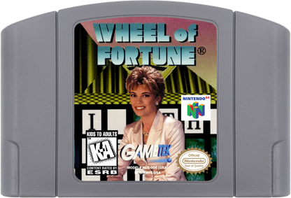 Wheel of Fortune cartridge for Nintendo 64 (N64) video game