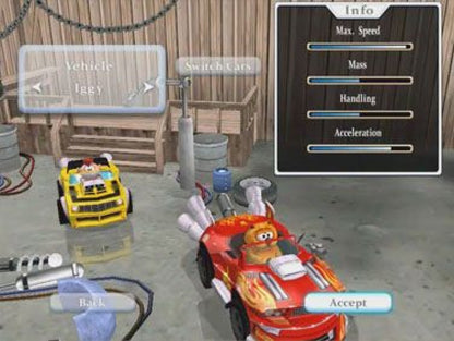 Heathcliff: The Fast and The Furriest – Nintendo Wii (Wii) kart racing action gameplay for video game