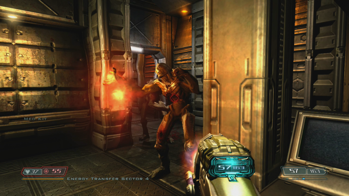  Doom 3 BFG Edition PlayStation 3 video game featuring enhanced classic shooter gameplay remastered visuals bonus content and iconic id Software sci fi horror action title gameplay