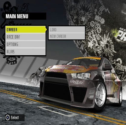 Need for Speed: ProStreet [Greatest Hits] – PlayStation 2 (PS2) street racing video game gameplay