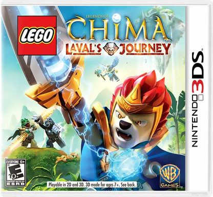 LEGO Legends of Chima: Laval's Journey [Figure Bundle] cover art for Nintendo 3DS (3DS) action adventure video game