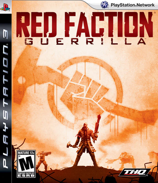Red Faction: Guerrilla cover art for PlayStation 3 (PS3) video game