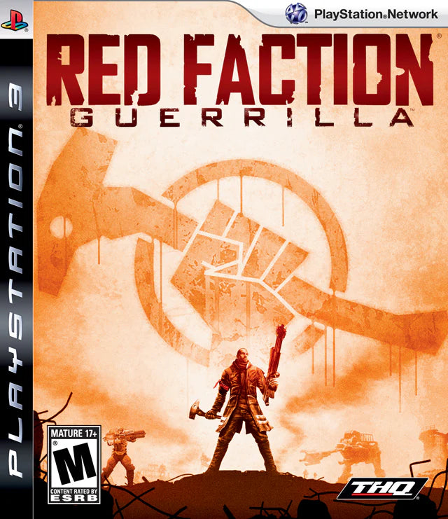 Red Faction Guerrilla cover art for PlayStation 3 PS3 video game