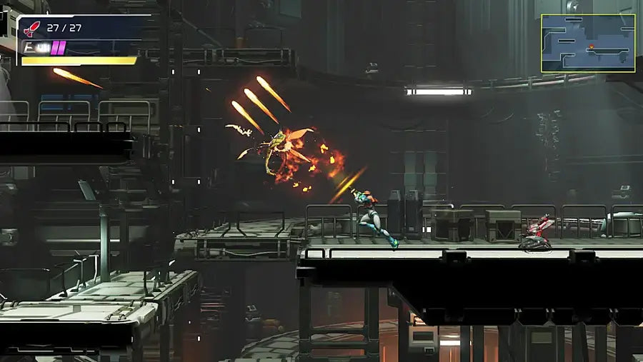 Metroid Dread gameplay image for Nintendo Switch (NS) video game