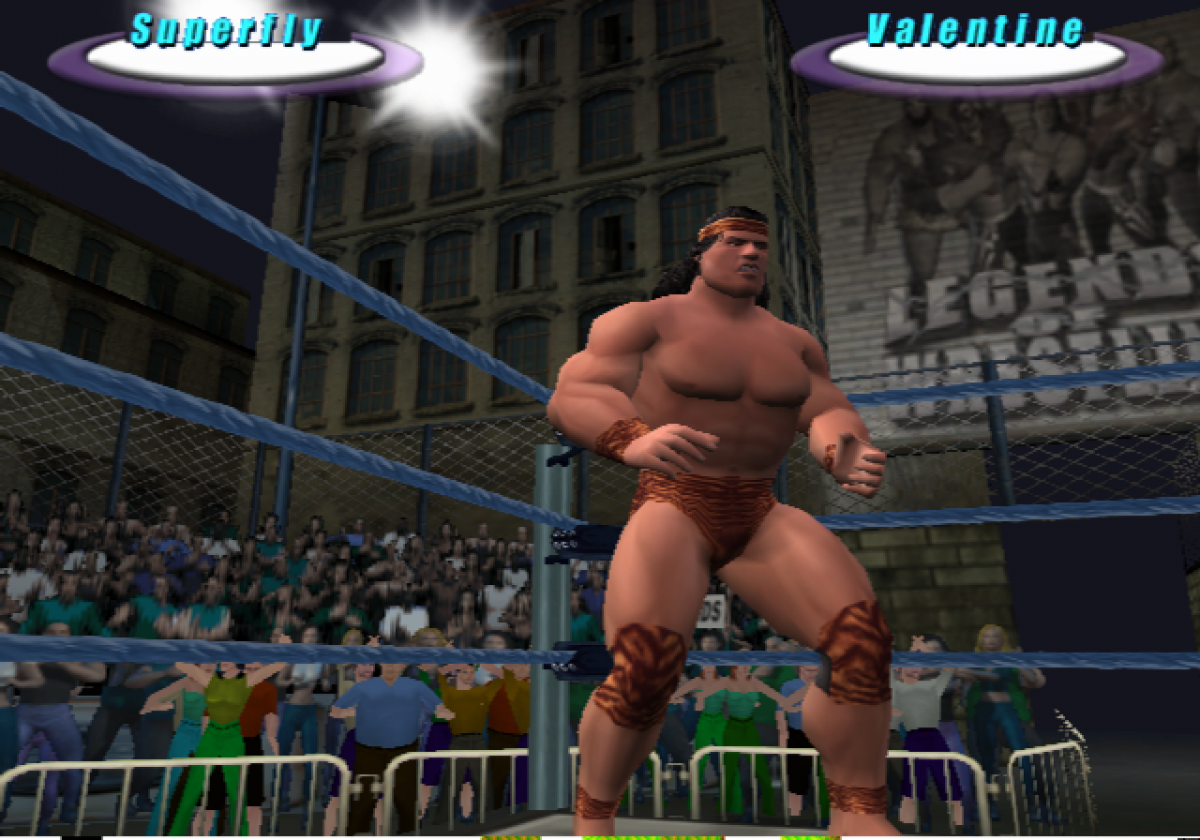 Legends of Wrestling gameplay for Playstation 2 (PS2) video game