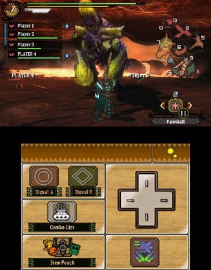 Monster Hunter 3 Ultimate gameplay for Nintendo 3DS (3DS) action role-playing video game