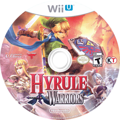 Hyrule Warriors disc art for Nintendo Wii U (WiiU) video game
