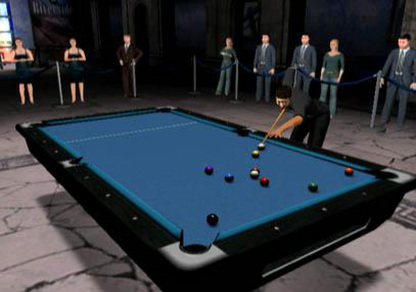 Tournament Pool gameplay for Nintendo Wii (Wii) featuring realistic cue‑sports gameplay with 9‑ball, 8‑ball, and snooker modes, plus competitive tournaments.
